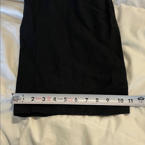 Old Navy | Black | Ruffle | Linen Blend |Sleeveless | Cropped | Romper  | Size S - Picture 15 of 16